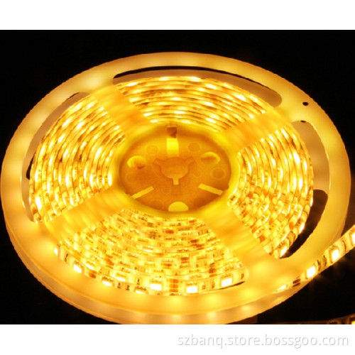 Warm White LED Strip SMD 5050 IP20 /IP65 DC12V (BQ-SC-Y60M-12)